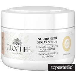 Clochee, odżywczy peeling cukrowy o zapachu mango, 250ml