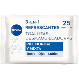 NIVEA Chusteczki odświeżające do demakijażu 3 w 1