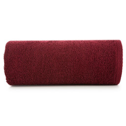 Eurofirany Ręcznik Gładki 1 50x100 bordowy 400g/m2 frotte
