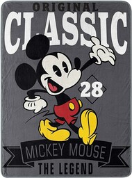 Disney Koc narzutowy, poliester, klasyczny, 117 cm x