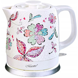 Czajnik ceramiczny elektryczny 1,5l grzałka płyta