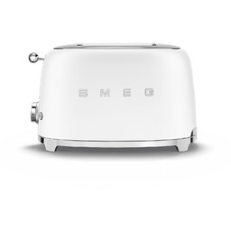 SMEG Toster elektryczny na 2 kromki (biały matowy)