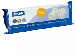 Zimna porcelana biała 500g - MILAN