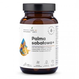 Palma sabałowa 400 mg, Aura Herbals, 60 kapsułek