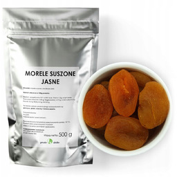 Morele Jasne Morele Suszone Bez Pestek 500G