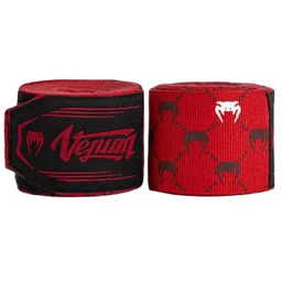 Venum Bandaże Bokserskie Owijki 4m Monogram Red