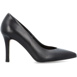 Klasyczne szpilki ze skóry - KOTYL 8523 CZARNE