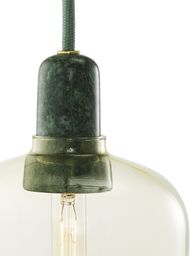 Normann Copenhagen Lampa Amp Podłużna Złote Szkło/ Zielony