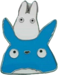 Przypinka Ghibli - Middle & Small Totoro (My
