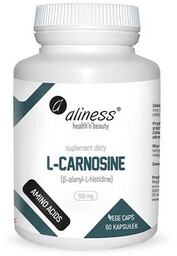 Suplement diety, Aliness L-carnosine 500mg 60 Kaps