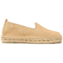 Espadryle Manebi Suede Flat Espadrilles Beżowy