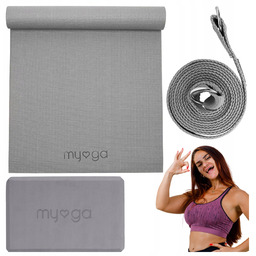 Zestaw Do Jogi Myga Yoga Start Mata Klocek
