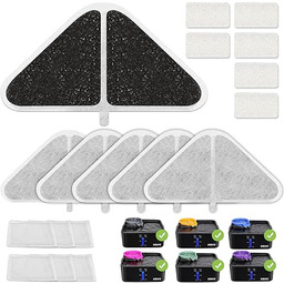 SIBAYS 6-pak zamienników fontanny F dla kotów Filtr