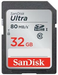 SanDisk SDHC 32GB Ultra Class10 120MB/s UHS-I Karta