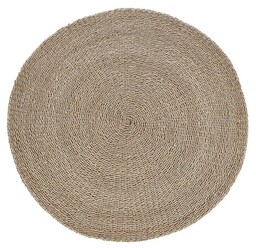 Bazar Bizar - Okrągły naturalny dywan Sizali 150