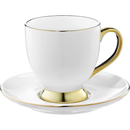 AMBITION Filiżanka ze spodkiem złota 220 ml Royal