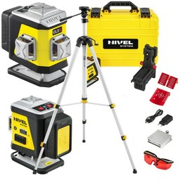 Laser krzyżowy NIVEL SYSTEM CL3R + Statyw SJJM1EX