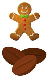 Kawa Arabica mielona lub ziarnista smakowa aromatyzowana piernikowa