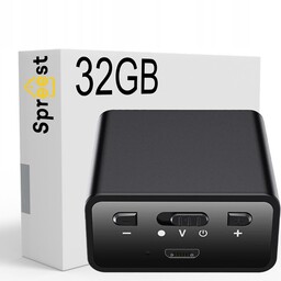 DYKTAFON SZPIEGOWSKI MINI CYFROWY PODSŁUCH MAŁY PENDRIVE 32GB