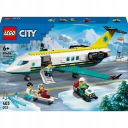 Lego City 60465 Samolot Pogotowia Ratunkowego