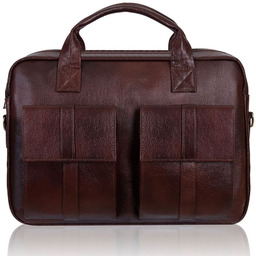 Torba męska skórzana TIZANO TM04 czekolada