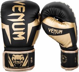 Venum Rękawice Bokserskie Elite Black/Gold