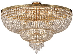 Maytoni Żyrandol glamour Palace DIA890-CL-18-G kryształowy mosiądz