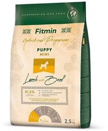 Fitmin Dog Mini Puppy Lamb With Beef 2,5