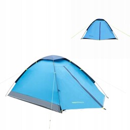 Kempingowy namiot dwuosobowy turystyczny Nils Camp NC6033 niebieski
