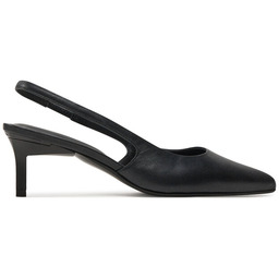 Sandały Calvin Klein Slingback Pump 50 HW0HW02069 Czarny