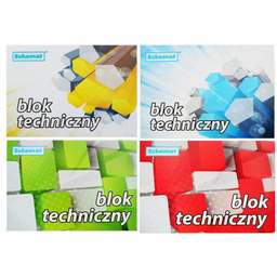 Schemat Blok Techniczny Format A4 10 Białych Kartek