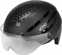 Cratoni Commuter (Pedelec) kask rowerowy, uniseks, czarny, jeden