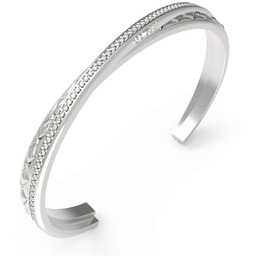 Biżuteria GUESS JUBB04584JWRH. Bransoletka, Kolor szary. Kobieta.