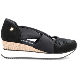 Hiszpańskie sneakersy na koturnie - GIOSEPPO 74059 CZARNE