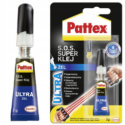 12x PATTEX S.O.S. KLEJ POWER ŻEL 2g BŁYSKAWICZNY