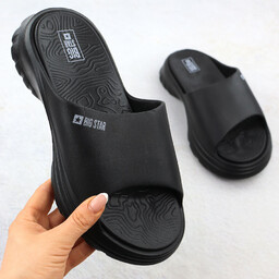 Kapki damskie sportowe na grubej podeszwie czarne Big