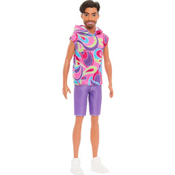 Barbie Fashionistas Ken Lalka #227 (brunet) z krótką