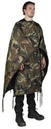 Mil-Tec Poncho Wielofunkcyjne Woodland