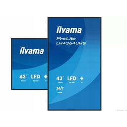 Monitor 43" Iiyama Prolite LH4364UHS-B1AG Digital Signage 4K