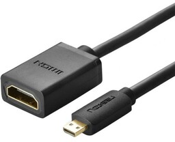 Ugreen Kabel, przejściówka HDMI - micro HDMI, adapter