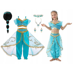Strój Przebranie Arabska Dubajska Księżniczka Jasmina Dżasmina 104