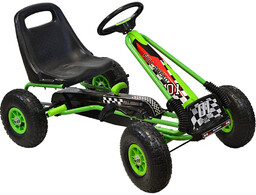 Enero Gokart sportowy 01 zielony