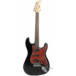 V-TONE Gitara elektryczna GST39 BK 4/4 Czarny