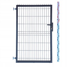Furtka 150cm antracyt grafit Panelowa RAL7016 ogrodzeniowa 153cm