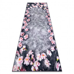 Dywan do prania ANDRE 28170 Kwiaty antypoślizgowy -