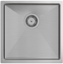 Quadron Anthony 50 Stal szczotkowana Zlewozmywak kwadratowy
