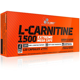 OLIMP L-Carnitine 1500 Extreme Mega Caps 120caps