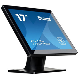 Iiyama Monitor T1721MSC-B2 17IN PCAP/1280X1024 250CD/M 1000:1 5MS