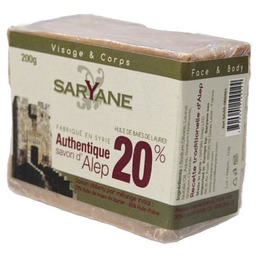 Saryane Mydło z Aleppo 20% oleju laurowego 200g