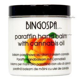 BINGOSPA - Parafinowy balsam do dłoni z olejem